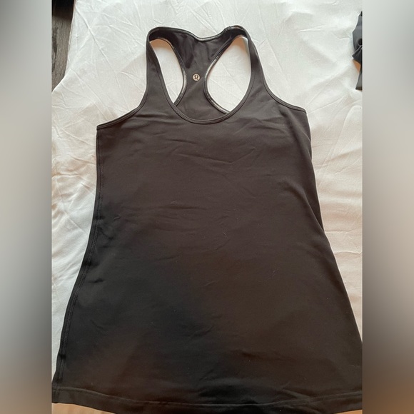 LULULEMON fitted racer back singlet. Wicking fabric. Great for the gym. - Picture 2 of 2